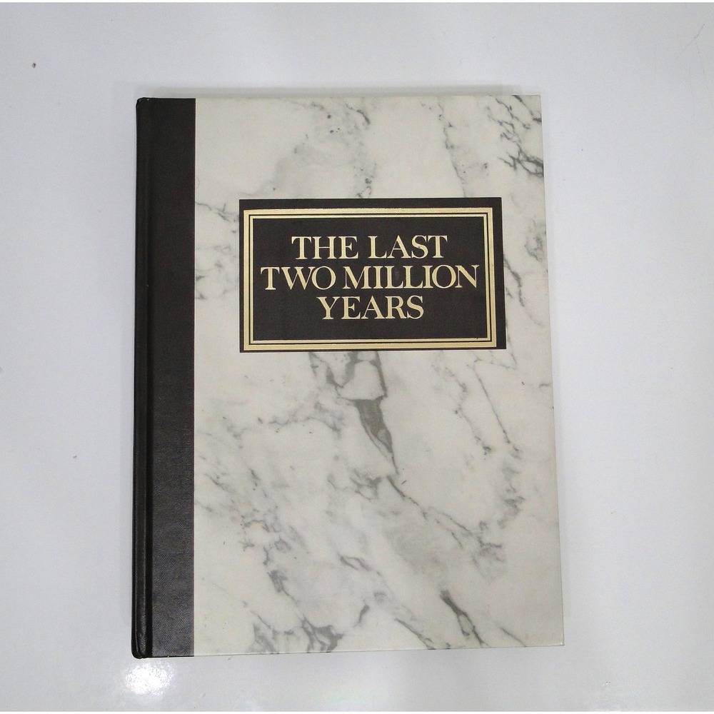 Reader's Digest The Last Two Million Years Hardcover History Book Marble Cover